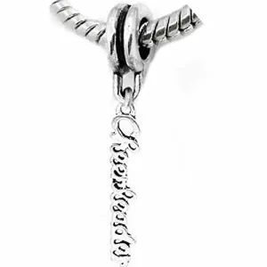 Cheerleader European Bead Compatible for Most European Snake Chain Bracelet