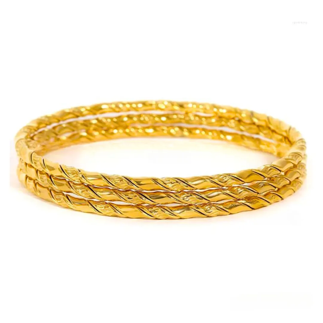 Chic Twist Stainless Steel Bangle