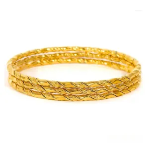 Chic Twist Stainless Steel Bangle