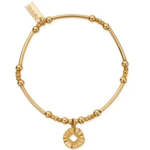 ChloBo Moon Wave Bracelet - Gold