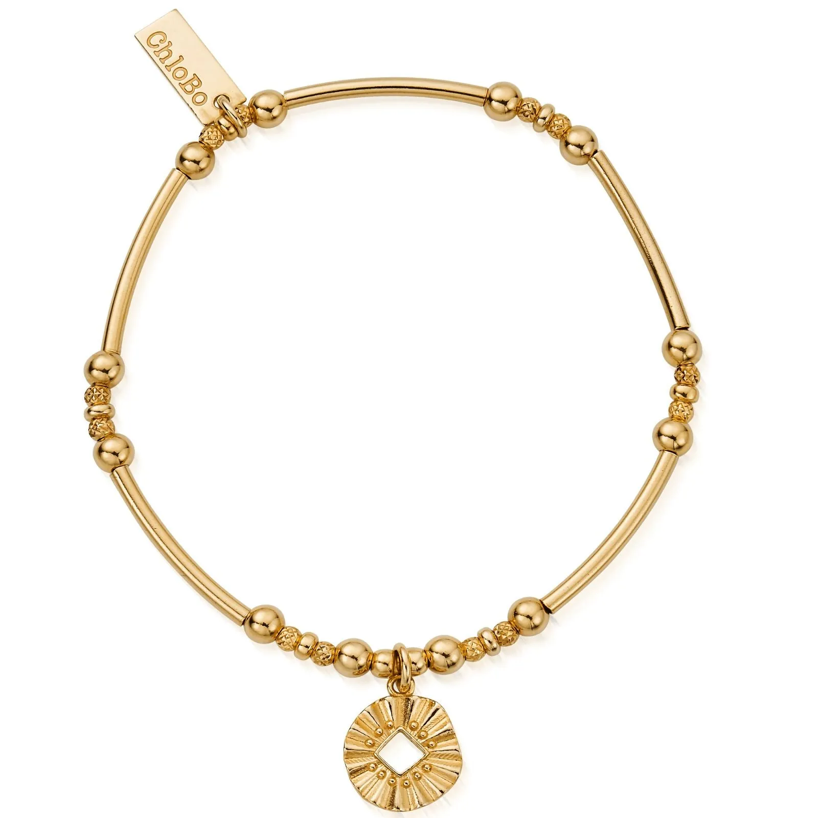 ChloBo Moon Wave Bracelet - Gold