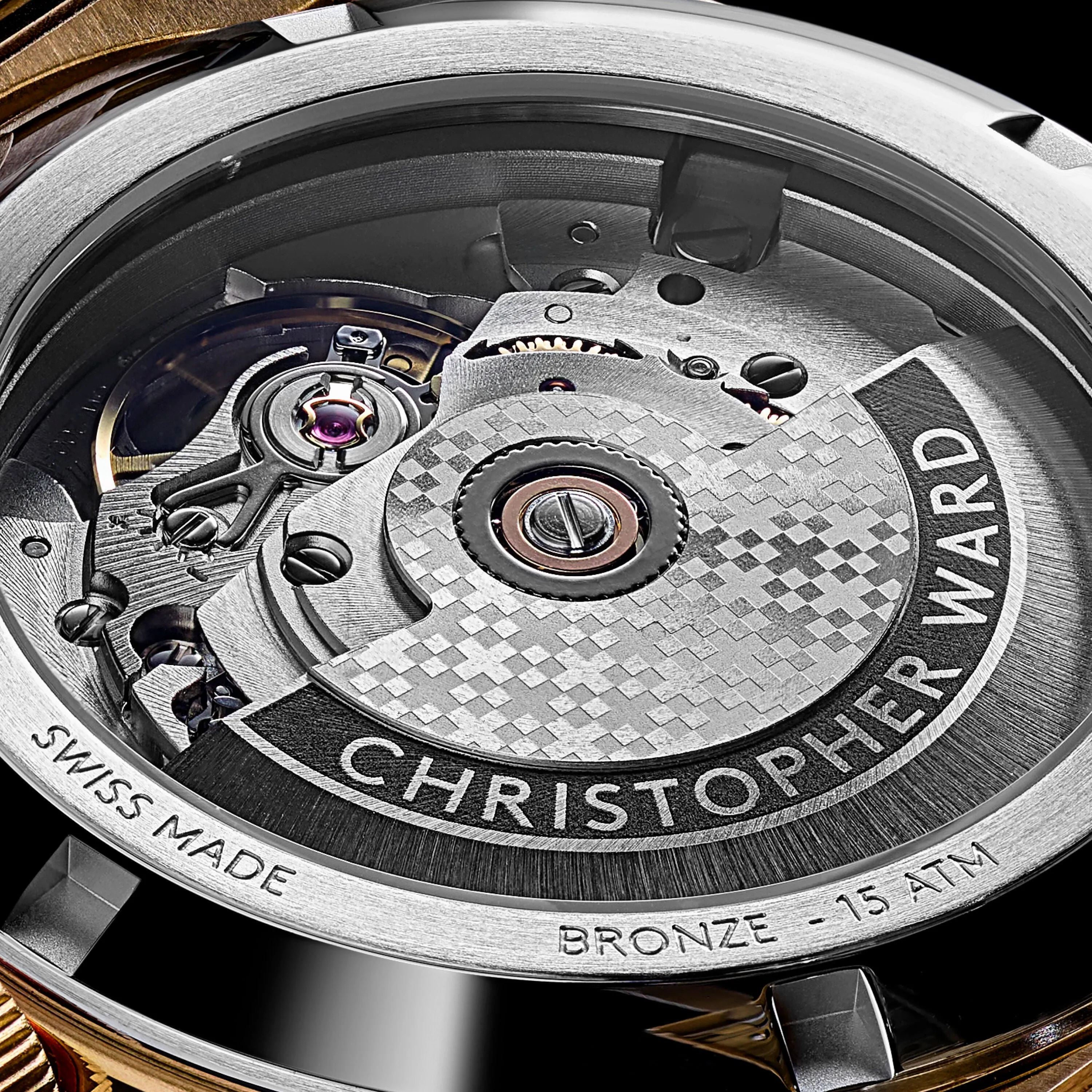 Christopher Ward C65 Dune Automatic Bronze - Camel canvas webbing