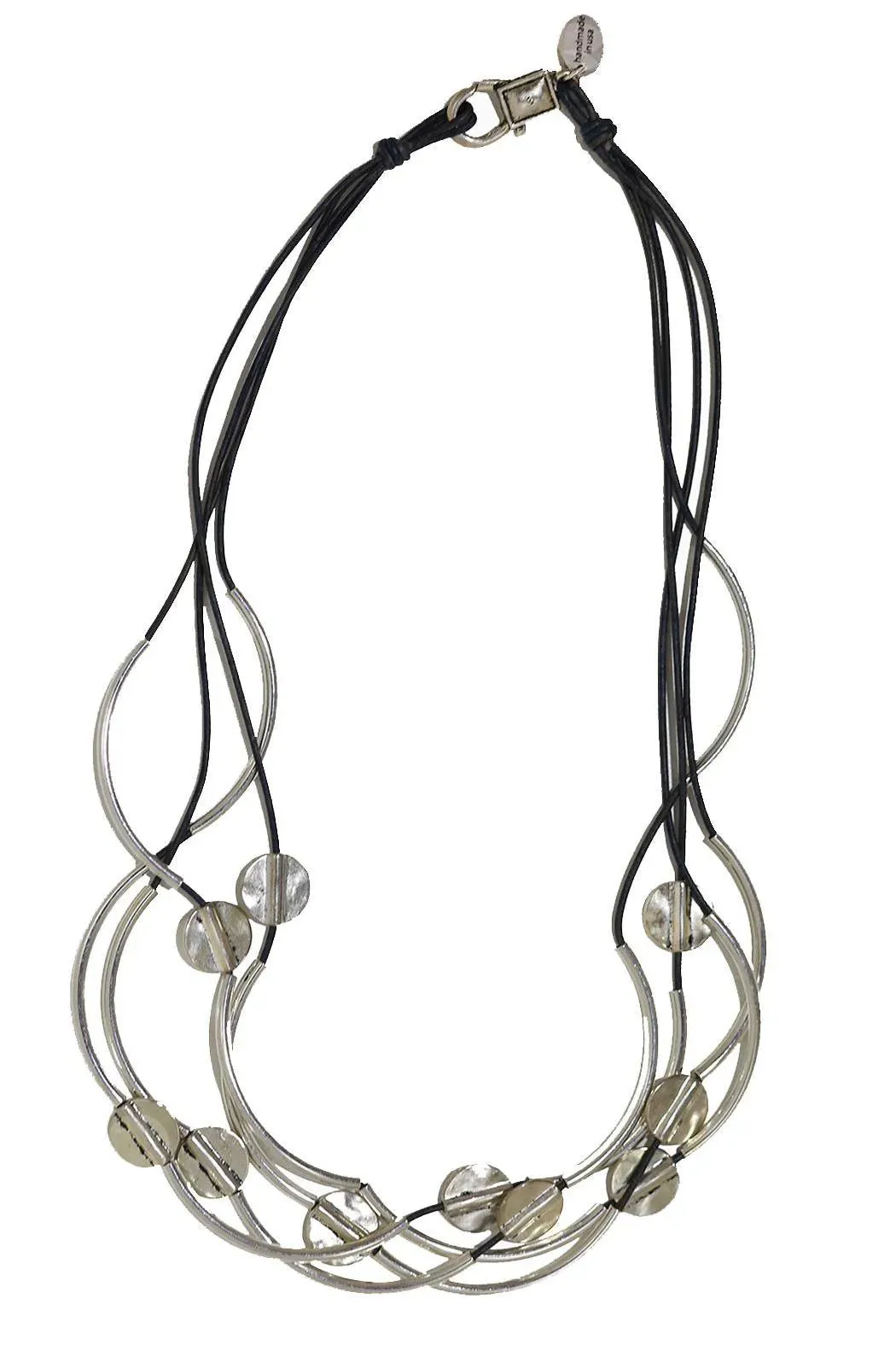 Classic Modem Disc Wrap Bracelet/Necklace
