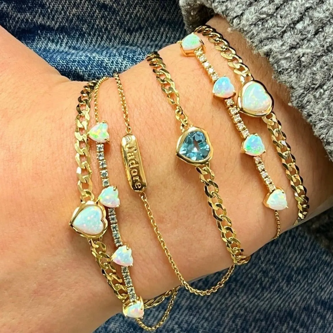 Cooper Heart Pixie Bracelet