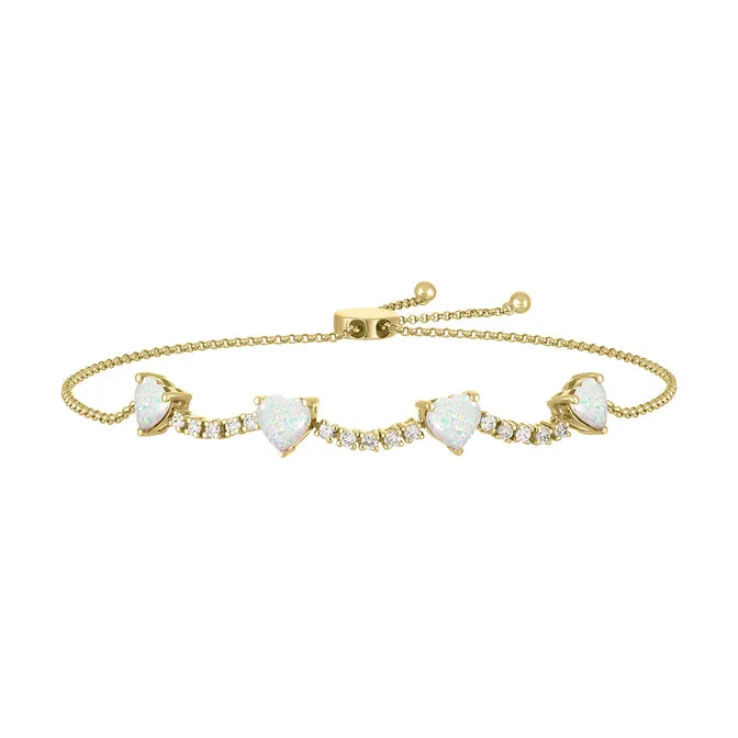 Cooper Heart Pixie Bracelet