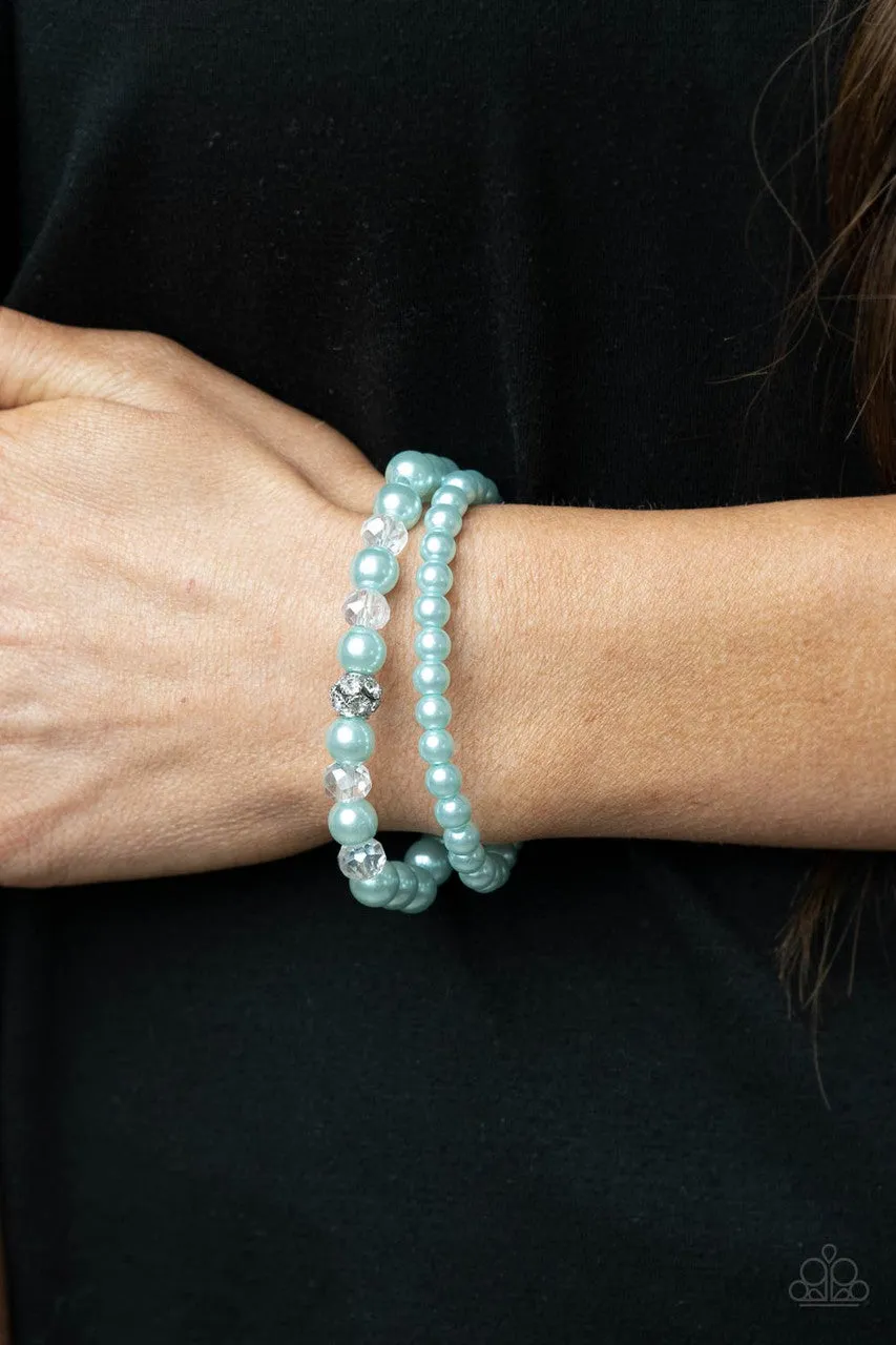 Cotton Candy Dreams Blue Paparazzi Bracelet