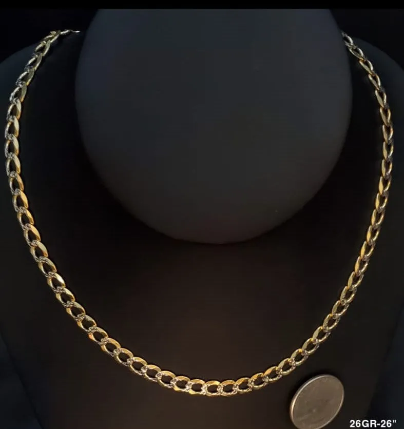 Cuban Factory Made Gold Chains