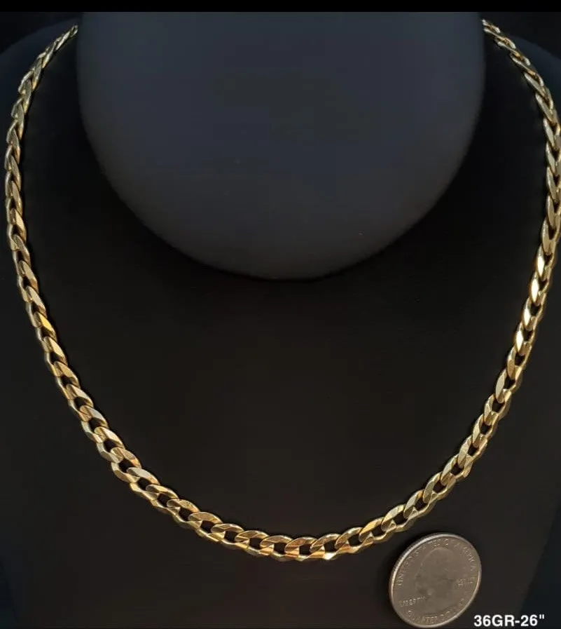 Cuban Factory Made Gold Chains