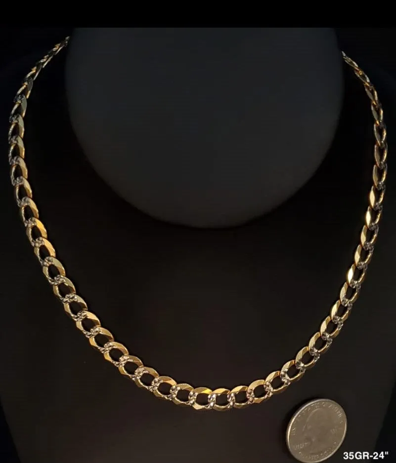 Cuban Factory Made Gold Chains