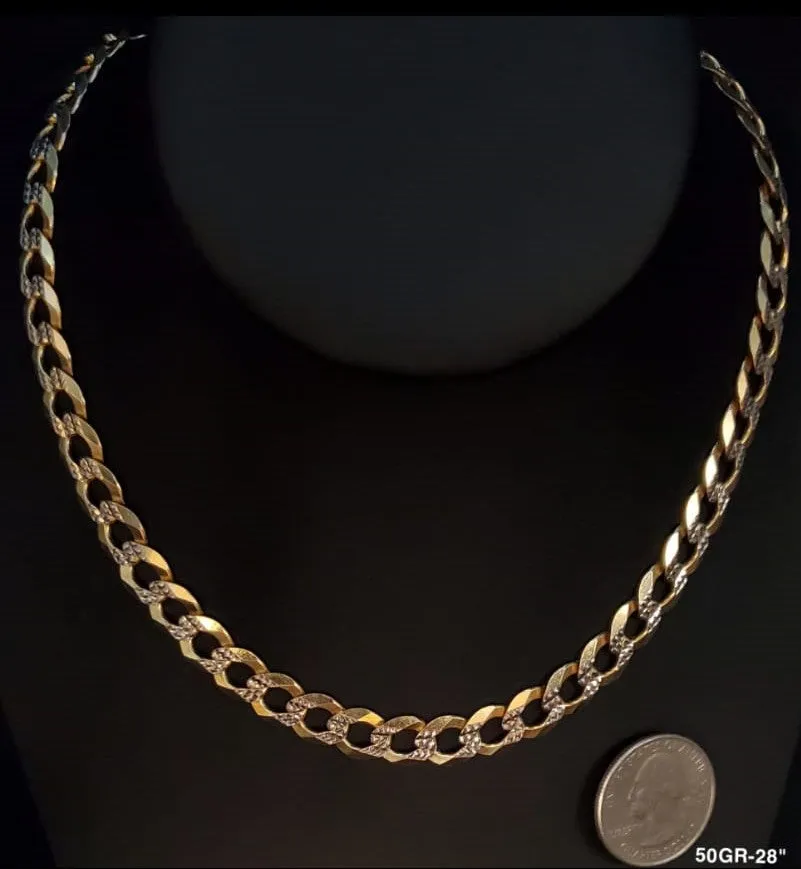 Cuban Factory Made Gold Chains