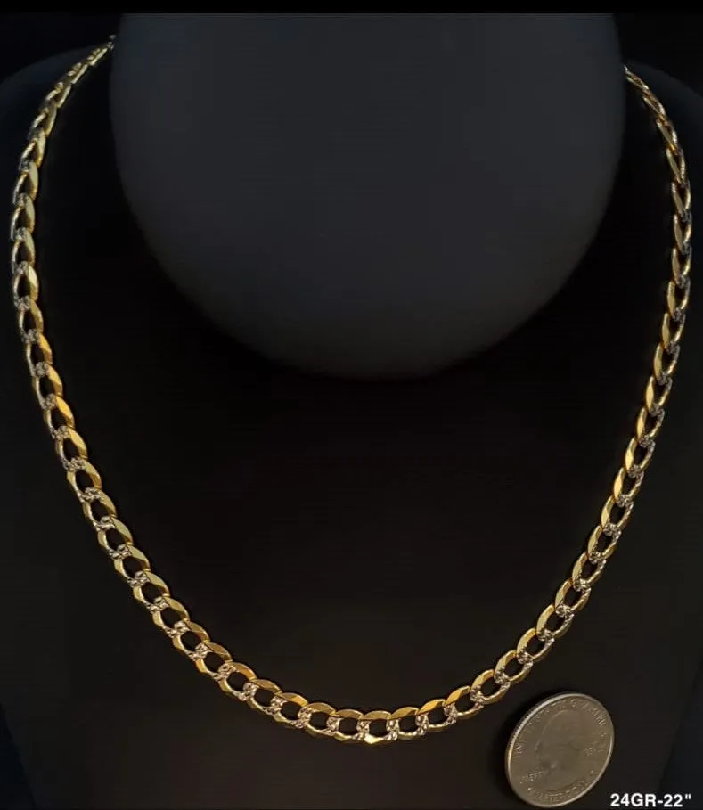 Cuban Factory Made Gold Chains