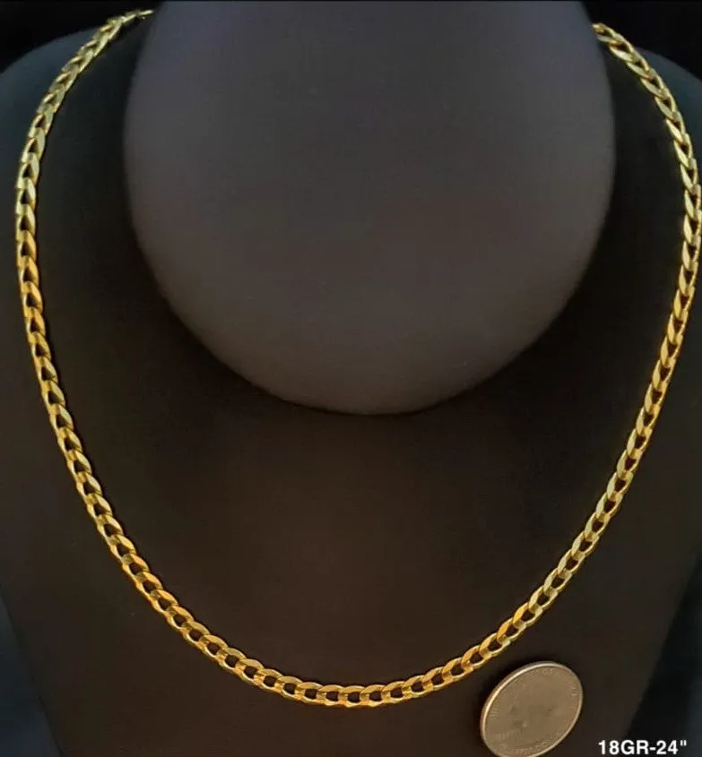Cuban Factory Made Gold Chains