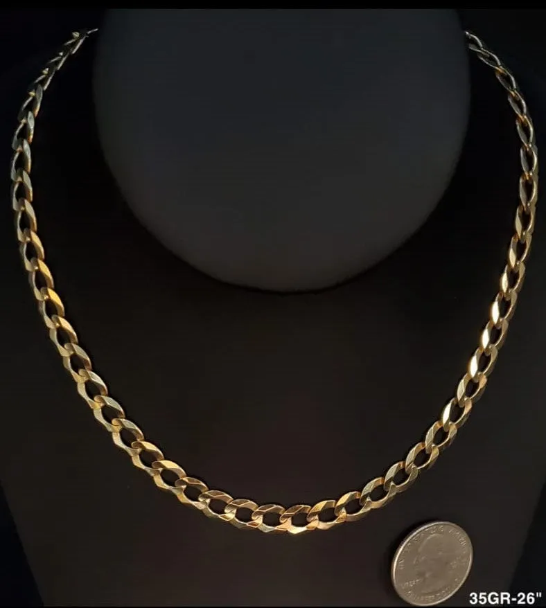 Cuban Factory Made Gold Chains