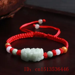 Customized Natural Jade Emerald Pixiu Bracelet