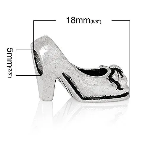 Dancing High Heel Shoe Bead