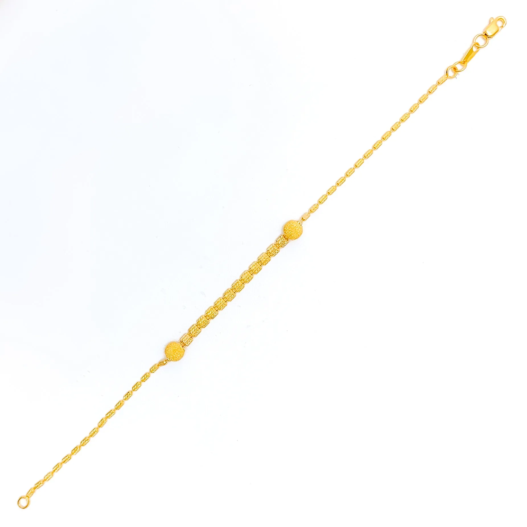 Delightful Attractive 22K Gold Bracelet