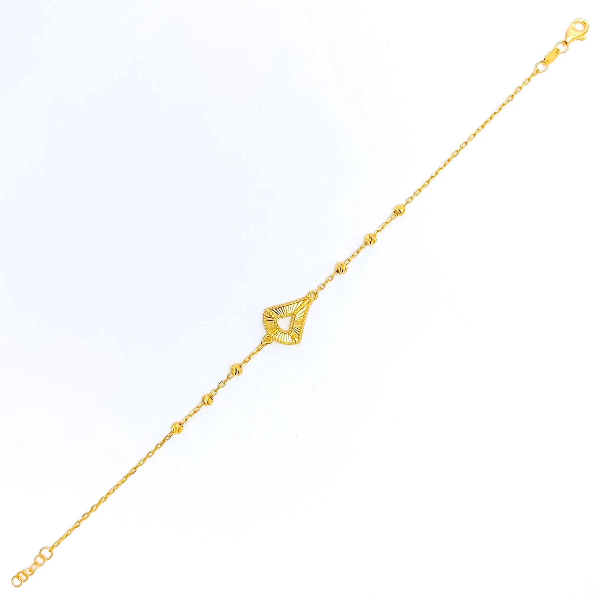 Delightful Bright  21k Gold Bracelet