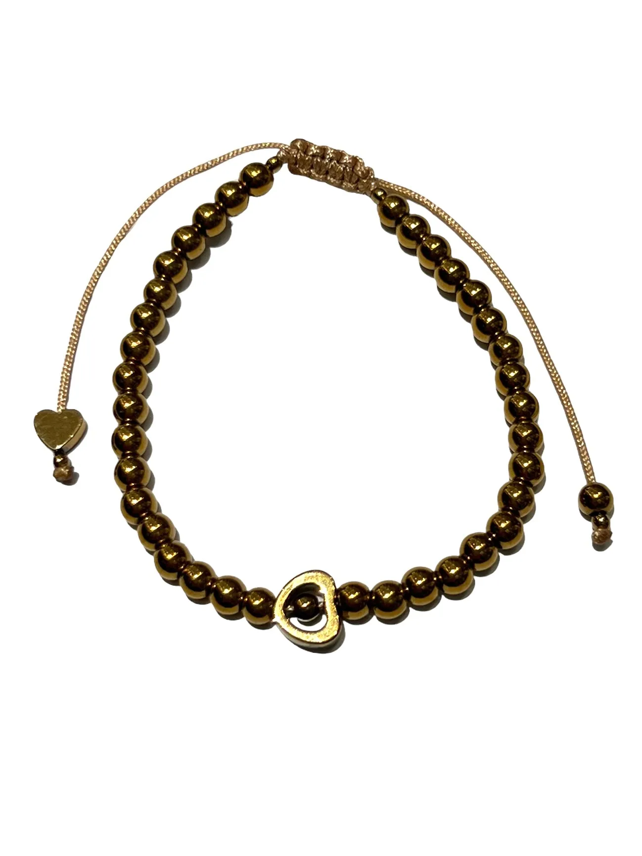 E-HC DESIGNS- Hematite Adjustable Bracelet