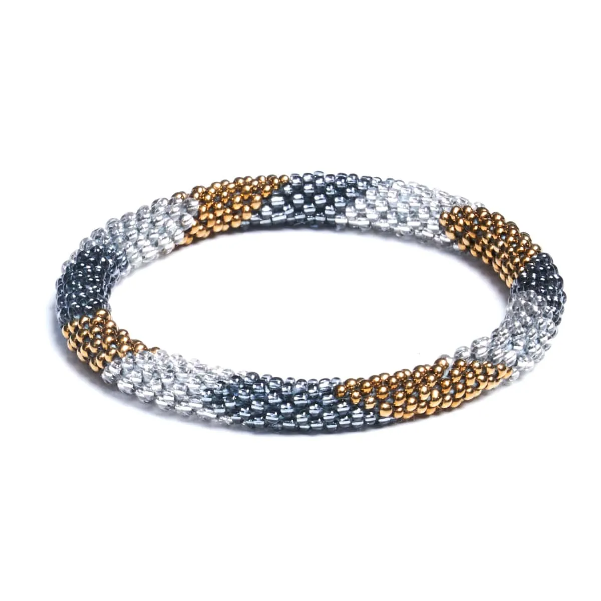 Egyptian Dawn | Himalayan Glass Bead Bracelet