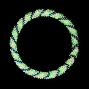 Electric Lizard | Himalayan Glass Bead Bracelet