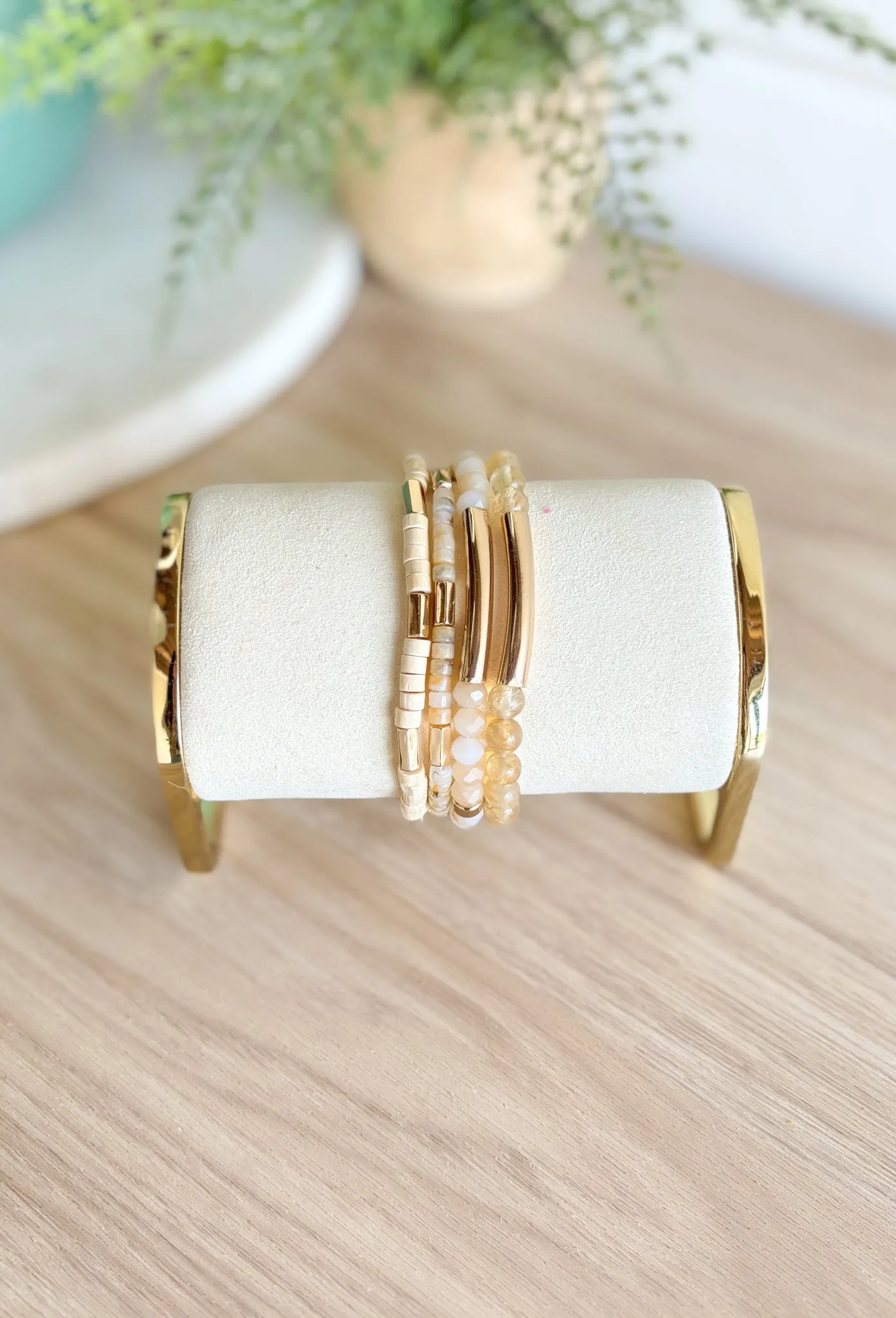 Eliza Bracelet Set in Natural