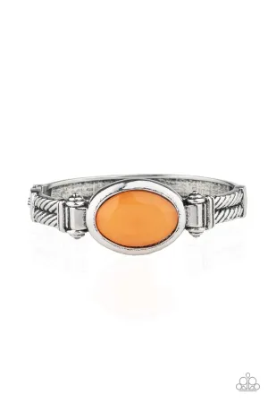 EMP - Silver and Orange Bracelet