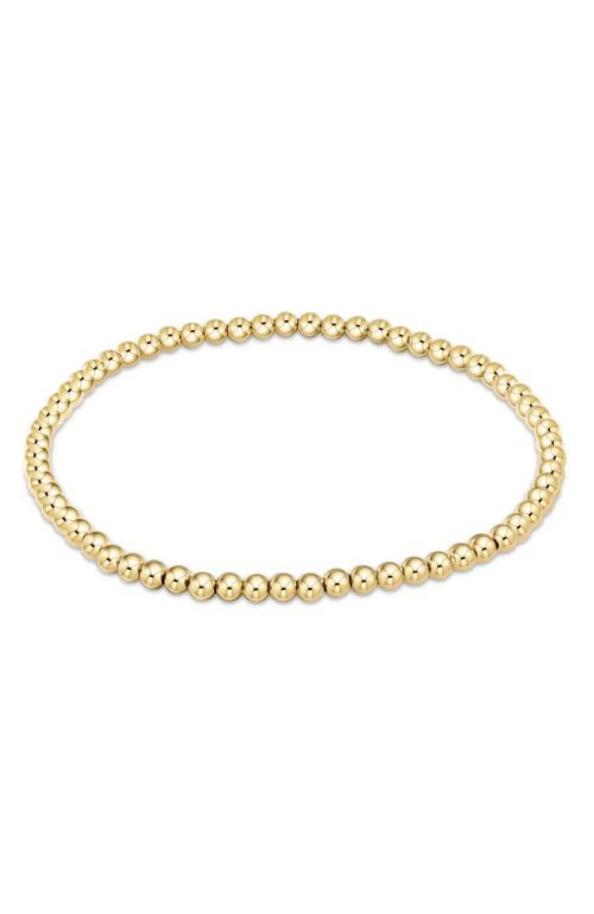 Enewton - Classic Gold Bead Bracelet 3mm