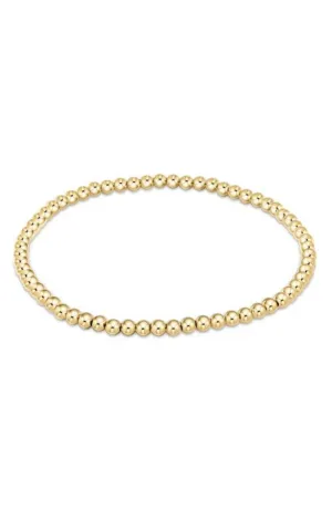 Enewton - Classic Gold Bead Bracelet 3mm