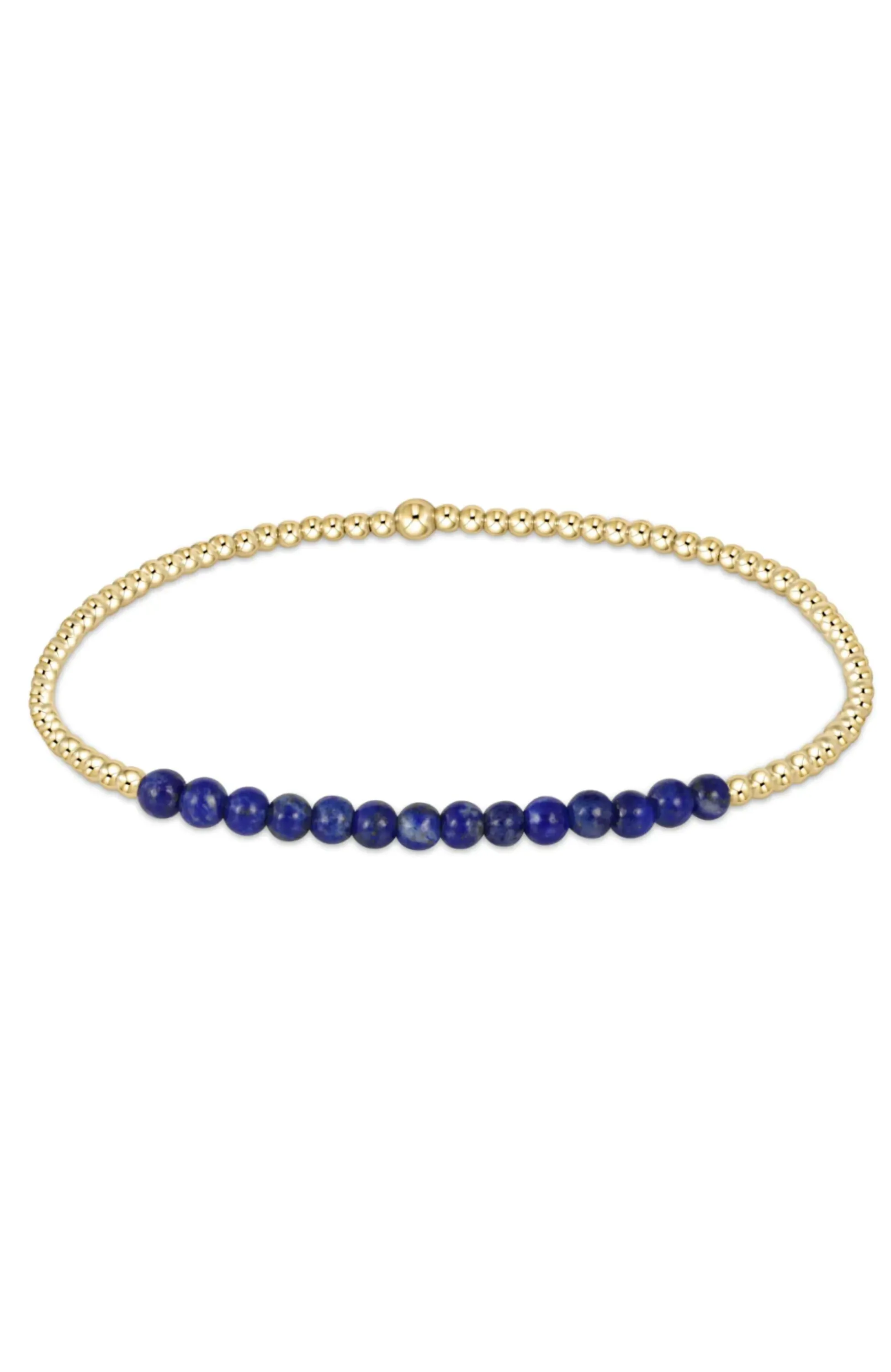 Enewton - Gold Bliss Gemstone 2mm Bracelet