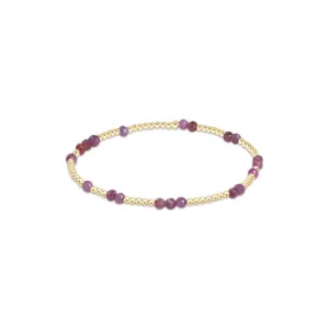 enewton - Hope Unwritten Ruby & Gold-Filled Bracelet (Standard 6.25")