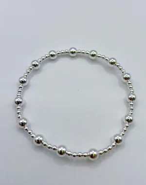 Enewton Joy Pattern 5mm Bead Bracelet Sterling