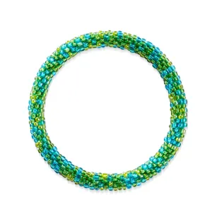 Evergreen Forest | Himalayan Glass Bead Bracelet