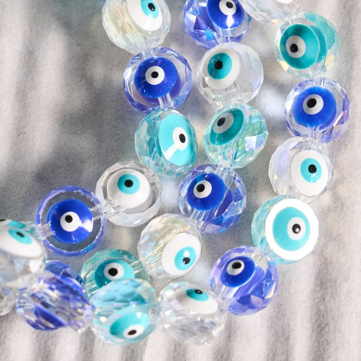 Eye in the Sky | .925 Sterling Silver | Crystal Evil Eye Bracelet