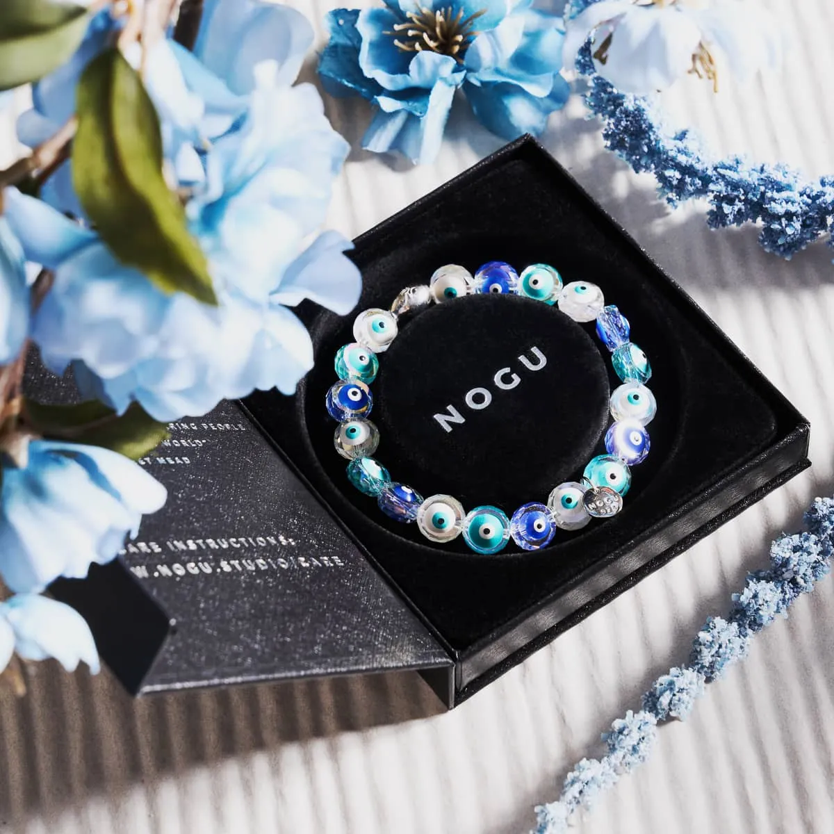Eye in the Sky | .925 Sterling Silver | Crystal Evil Eye Bracelet