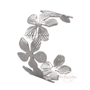 Fiercely Floral - Silver 18k Bracelet