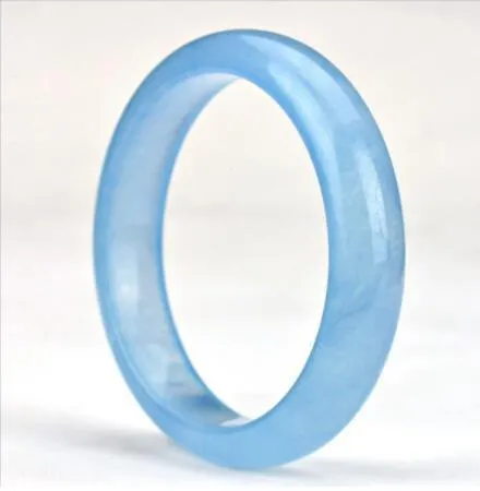 Genuine Natural Green Jade Bangle Bracelet