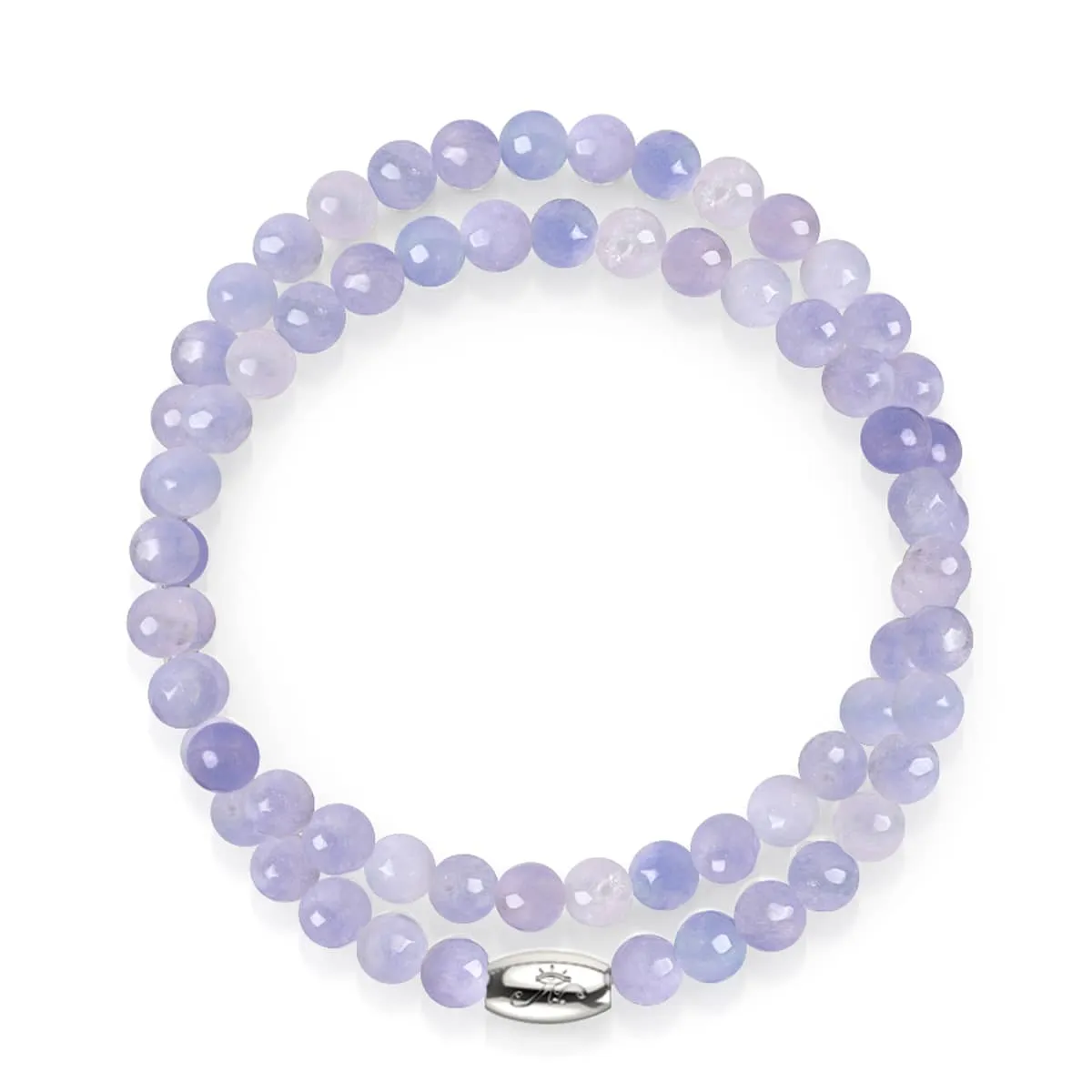 Glacier Blue Jade | Silver | Gemstone Wrap