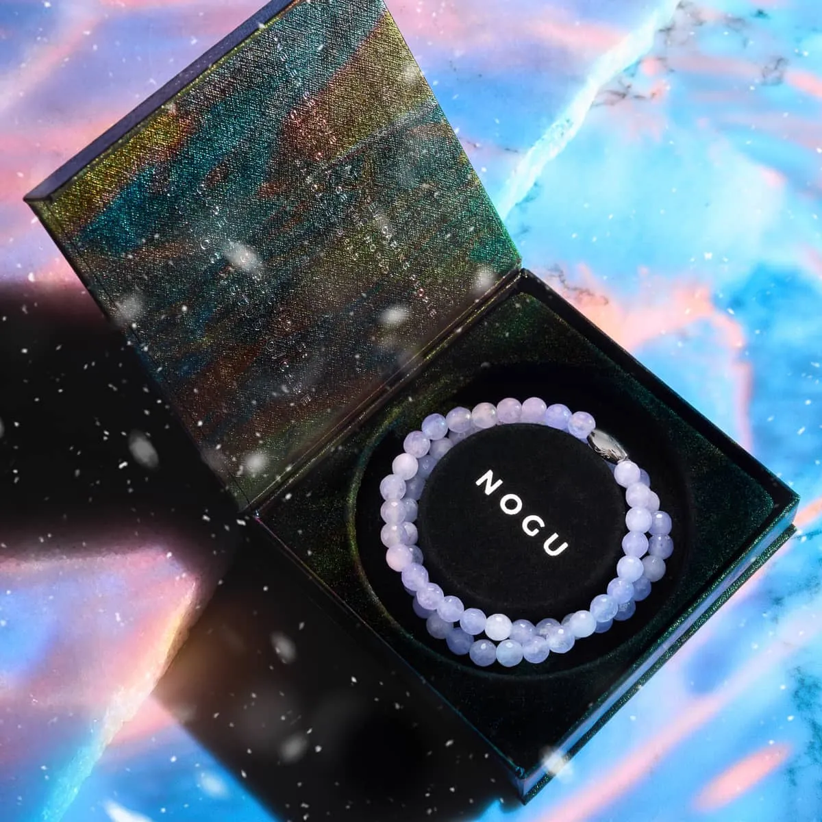 Glacier Blue Jade | Silver | Gemstone Wrap