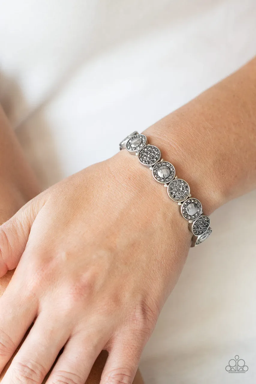 Glamour Garden Silver Paparazzi Bracelet