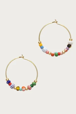 GOLDEN ALAIA HOOP
