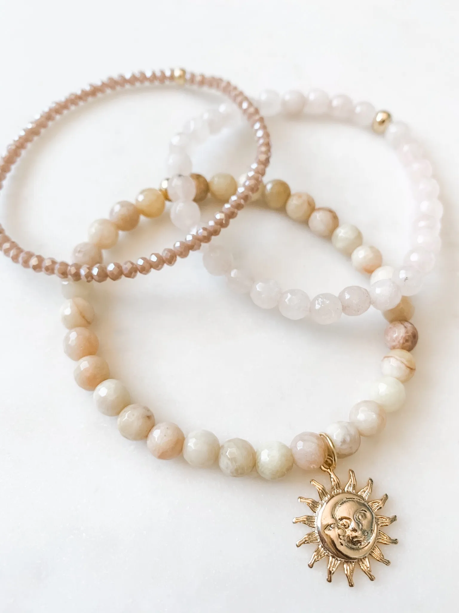 Golden Sunset Bracelet Set