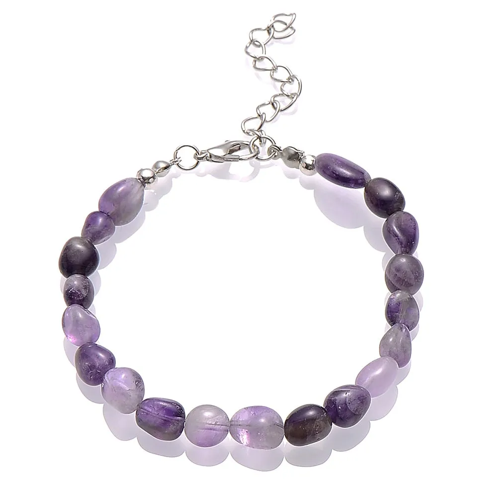 Green Aventurine Stone Bracelet Irregular Beads