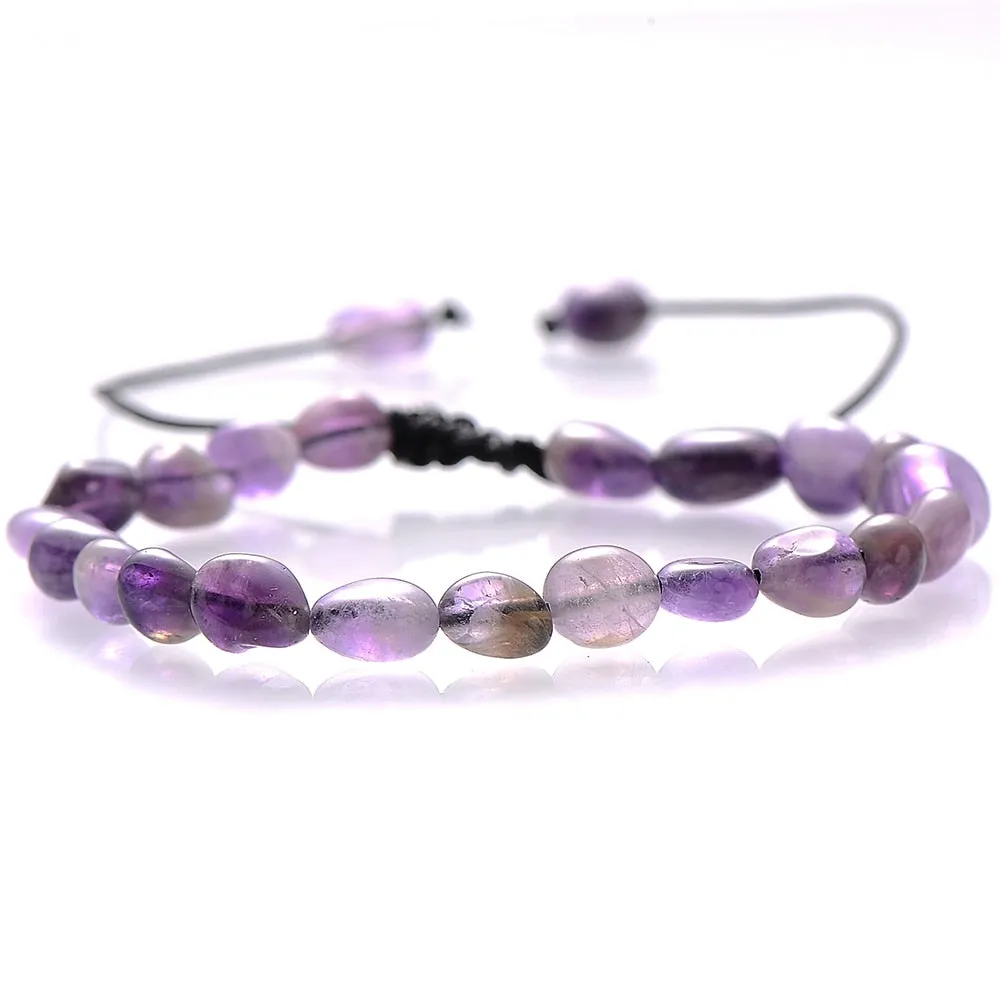 Green Aventurine Stone Bracelet Irregular Beads