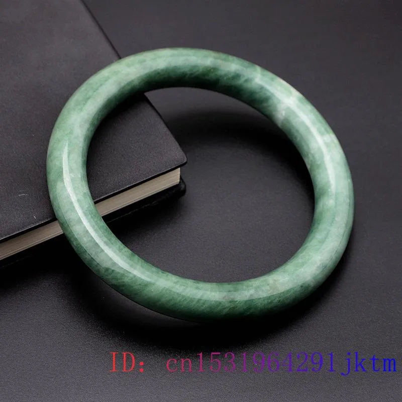 Green Jade Bangle Bracelet Chinese Amulet Jewelry