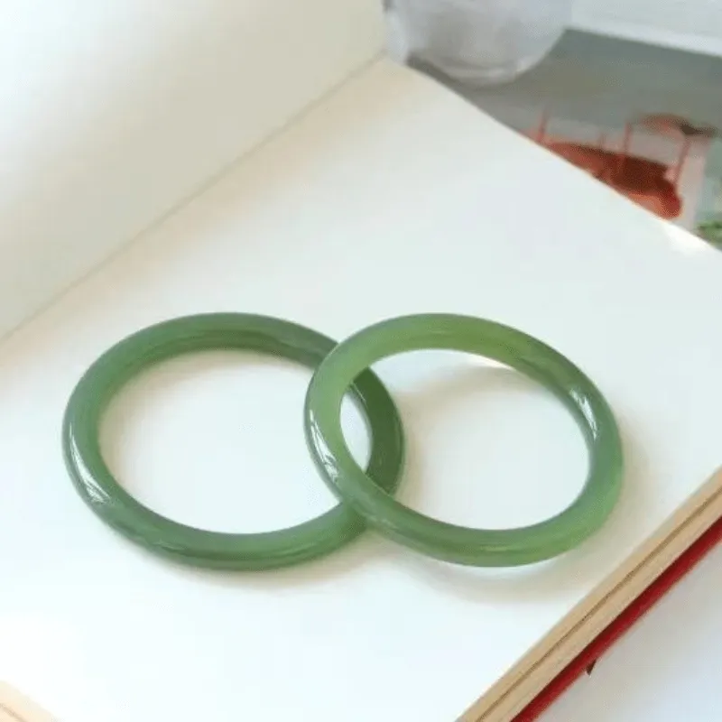 Green Jade Boho Stone Bracelets