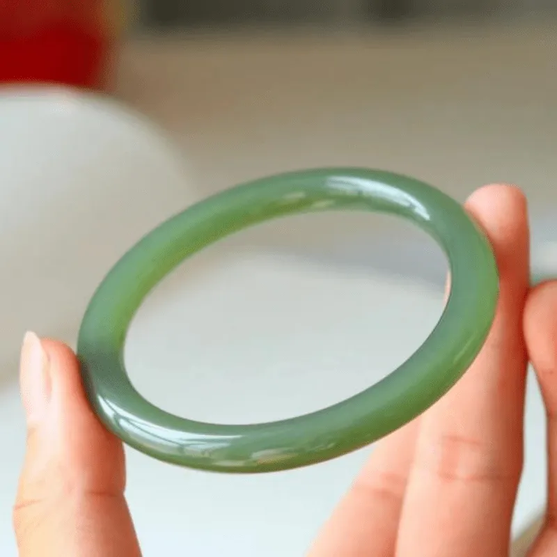 Green Jade Boho Stone Bracelets