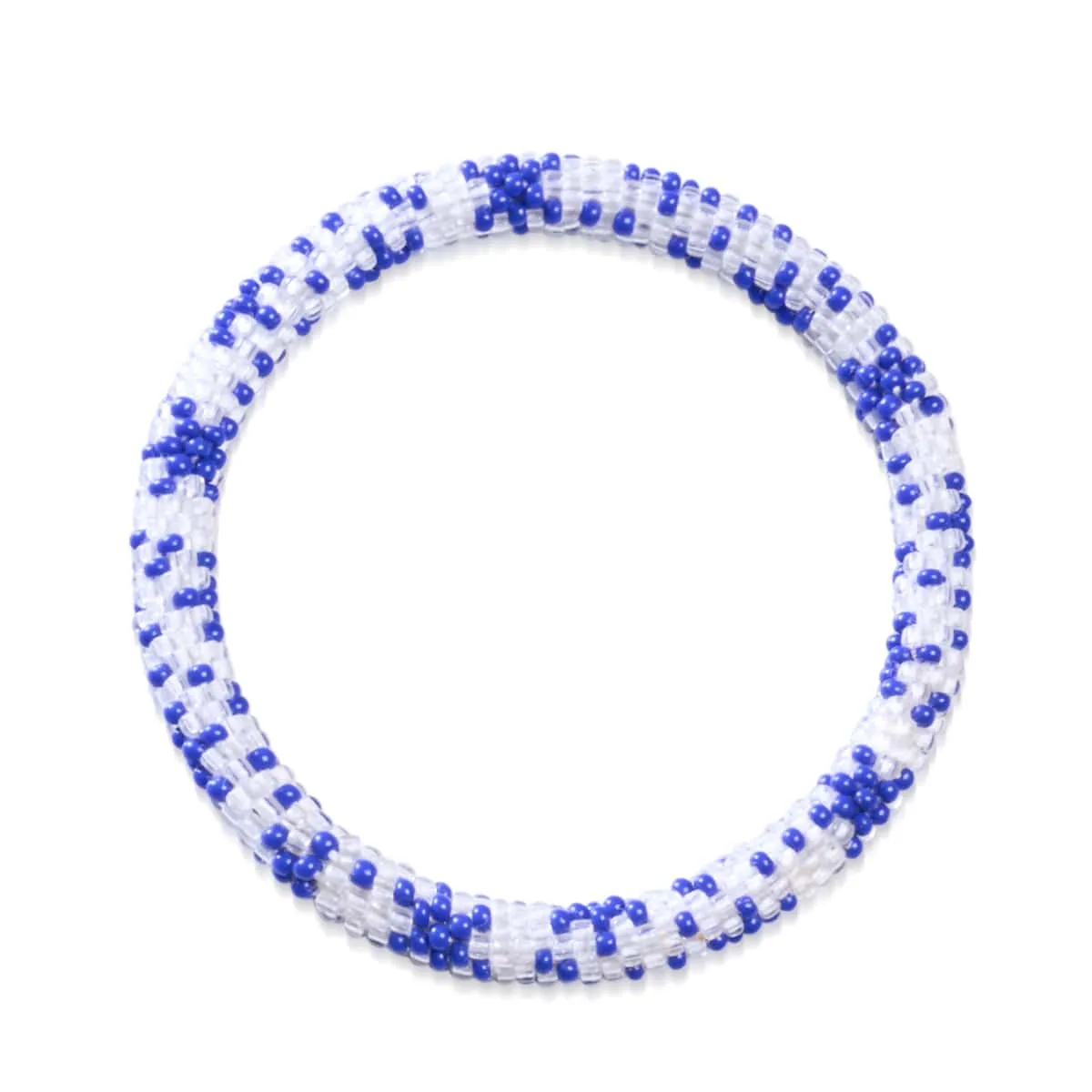 Hailstorm | Himalayan Glass Bead Bracelet