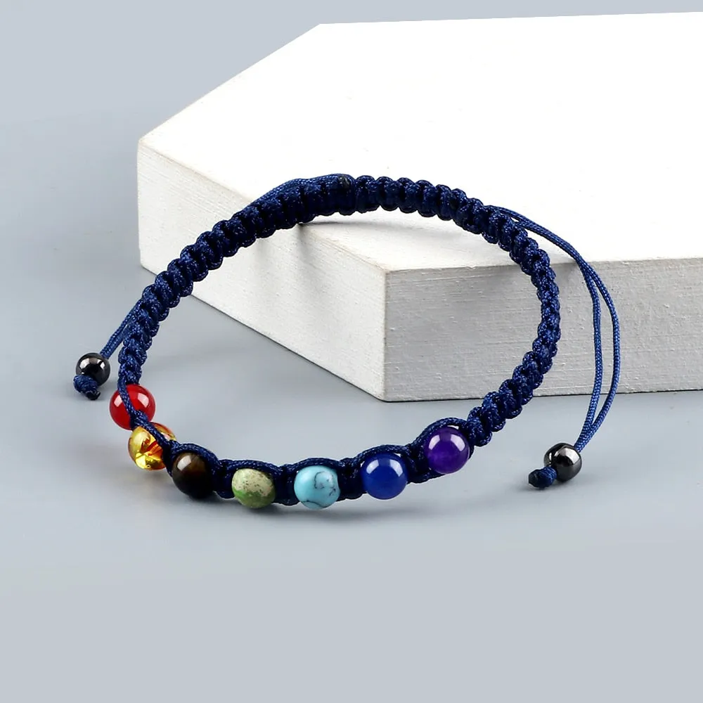Handmade Beads Bracelet 6mm Natural Stone String