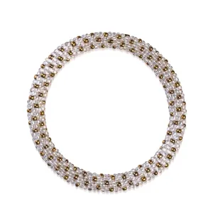 Hazelnut Cake | Himalayan Glass Bead Bracelet