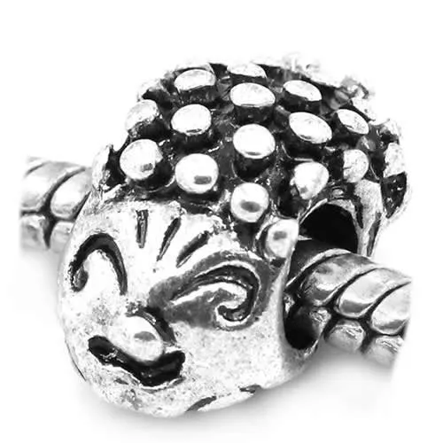 Hedgehog Charm European Bead Compatible for Most European Snake Chain Bracelet